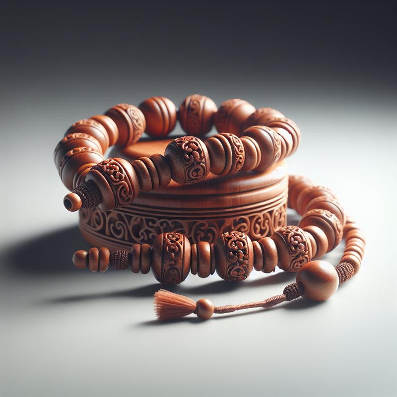 تسبیح چوبی دست ساز